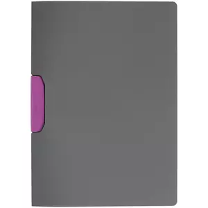 Папка Duraswing Color, серая с розовым клипом - 06316988.15