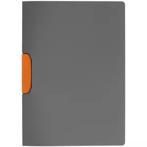 Папка Duraswing Color, серая с оранжевым клипом - 06316988.20