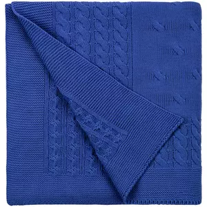 Плед Reframe, ярко-синий (василек) - 06323345.40