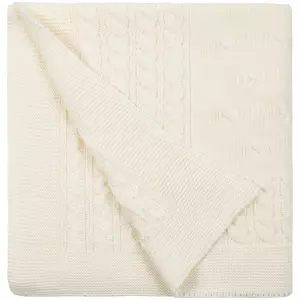 Плед Reframe, молочно-белый - 06323345.60