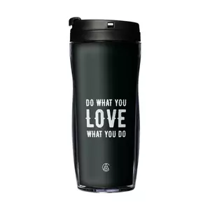 Термостакан Do Love, с черной крышкой - 06371266.32