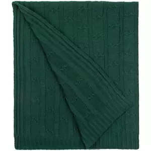 Плед Trenza, зеленый - 06323348.90