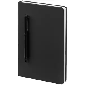 Ежедневник Magnet Shall с ручкой, черный - 06315058.30