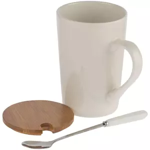 Кружка Parley с ложкой и бамбуковой крышкой - 06312844.60