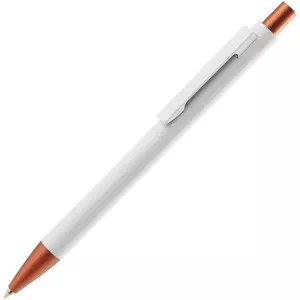 Ручка шариковая Chromatic White, белая с оранжевым - 06325111.26