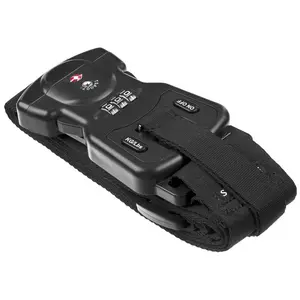 Багажный ремень с весами Bagremmen, черный - 06312722.30