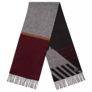 Шарф Charming, коричневый с оранжевым - 06315986.52