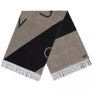 Палантин Charming, черный с бежевым - 06315987.31