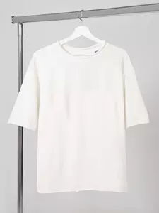 Футболка оверсайз Vozduh 2.0, кремовая - 06314611.60