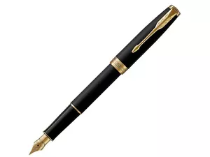 Ручка перьевая Parker «Sonnet Matt Black GT» - 2121931516