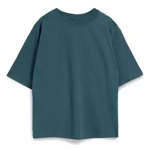 Футболка оверсайз Slope, бирюзовая (морская волна) - 06313961.49