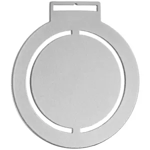 Медаль Steel Rond, серебристая - 06313347.10