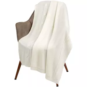 Плед Dantel, молочно-белый - 06318552.60