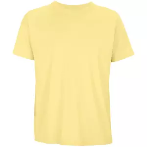 Футболка оверсайз мужская Boxy Men, светло-желтая - 06303806260