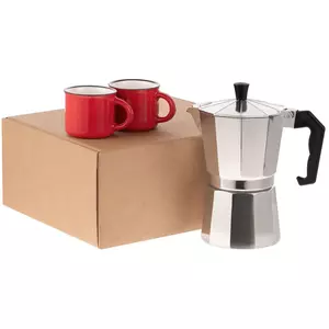 Набор для кофе Dacha, красный - 06316972.50