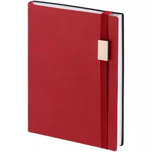 Ежедневник Vivian Metal, недатированный, красный - 06316654.50