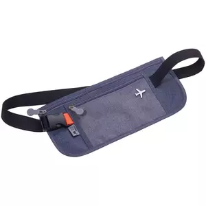 Поясная сумка для документов Money Belt, серая - 06313720.10