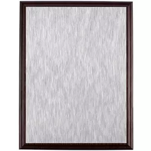 Плакетка Plaque, большая, вишня c серебристой пластиной - 06315516.04