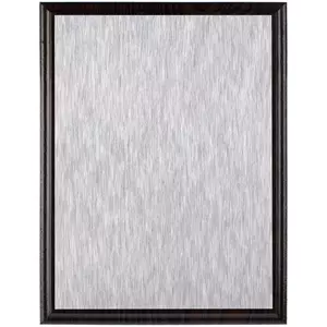 Плакетка Plaque, большая, венге с серебристой пластиной - 06315516.02