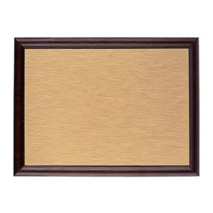 Плакетка Plaque, малая, вишня с золотистой пластиной - 06315517.03