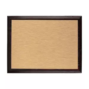 Плакетка Plaque, малая, венге с золотистой пластиной - 06315517.01