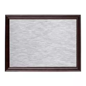 Плакетка Plaque, малая, вишня с серебристой пластиной - 06315517.04