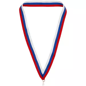 Лента с карабином Champ, триколор - 06315513.45