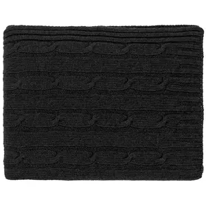 Плед Auray, черный - 06320022.30