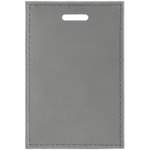 Чехол для пропуска Nubuk, светло-серый - 06318098.11