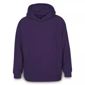 Худи флисовое унисекс Manakin, фиолетовое - 06314366.78