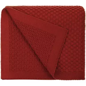 Плед Sheerness, коричневый (терракота) - 06314744.55