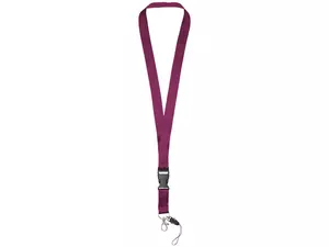 Шнурок «Sagan» с отстегивающейся пряжкой и держателем для телефона - 21210250815