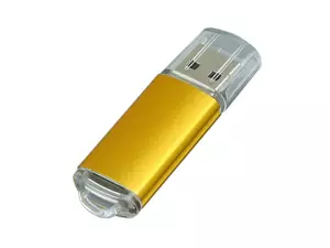 USB 2.0- флешка на 32 Гб с прозрачным колпачком - 2126018.32.05
