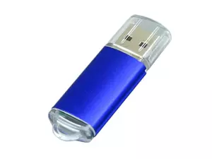 USB 2.0- флешка на 64 Гб с прозрачным колпачком - 2126018.64.02