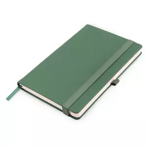 Бизнес-блокнот А5 FLIPPY, зеленый, твердая обложка, в линейку - 69021230/15