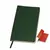 Бизнес-блокнот "Funky", 130*210 мм, зеленый, красный форзац, мягкая обложка, в линейку - 69021209/15/08