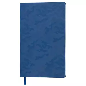 Бизнес-блокнот Tabby Funky, гибкая обложка, в линейку, темно-синий - 69021225/26