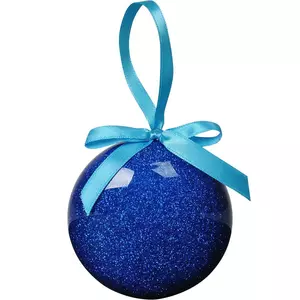 Елочное украшение ШАР  плоский - 69020802/24