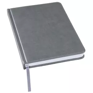 Ежедневник недатированный Bliss, А5,  темно-серый, белый блок, без обреза - 69024601/30