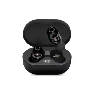 Наушники беспроводные с зарядным боксом HIPER TWS BRISE V2, цвет черный  - 69036722/35