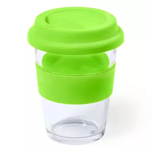 Стакан COLOR с силиконовой крышкой - 690346869/18