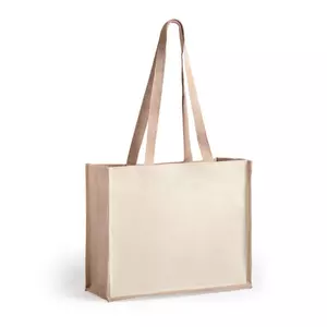 Большая сумка для покупок ROTIN из джута и хлопка - 690346387/28