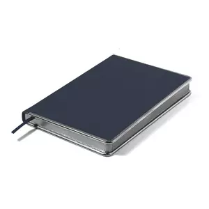 Ежедневник недатированный Montrose, А5,  темно-синий, кремовый блок, графитовый срез - 69024611/26