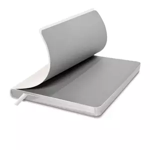 Ежедневник недатированный Pulpy, А5,  белый, кремовый блок, белый срез - 69024709/01