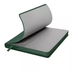 Ежедневник недатированный Pulpy, А5,  зеленый, кремовый блок, зеленый срез - 69024709/15