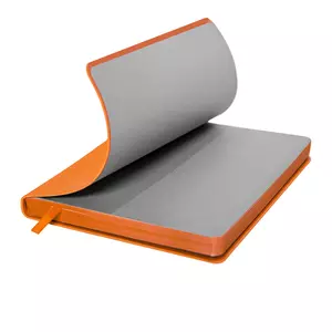 Ежедневник недатированный Pulpy, А5,  оранжевый, кремовый блок, оранжевый срез - 69024709/05