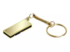 USB 2.0- флешка на 8 Гб с поворотным механизмом и зеркальным покрытием - 2126008.8.05