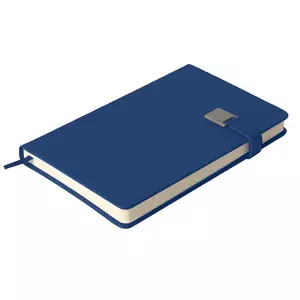 Ежедневник недатированный Spirit , А5, синий, кремовый блок - 69024620/25