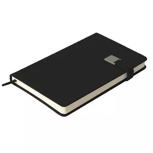 Ежедневник недатированный Spirit , А5, черный, кремовый блок - 69024620/35