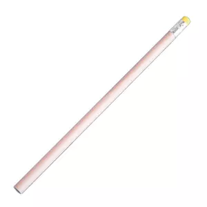 Карандаш чернографитный круглый SIMPLE с ластиком, HB, бежевый/желтый - 6901107/03